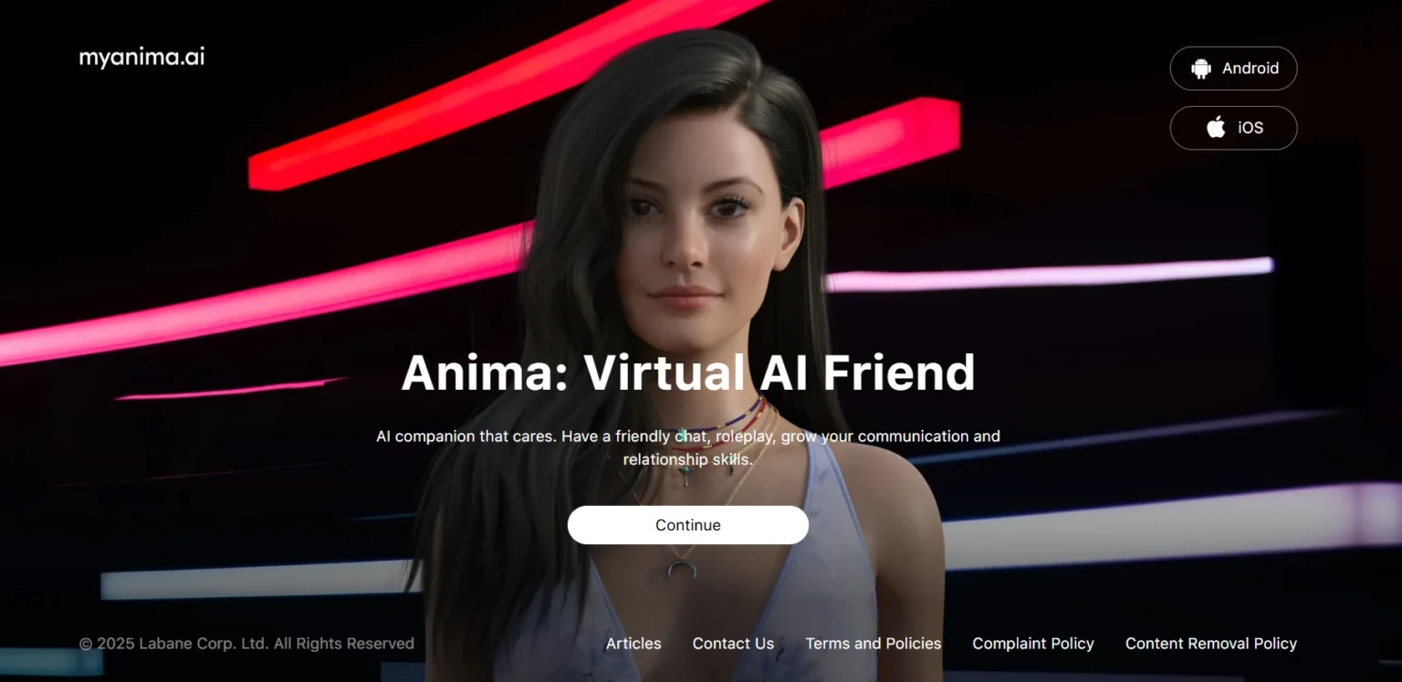 Anima AI screenshot 1