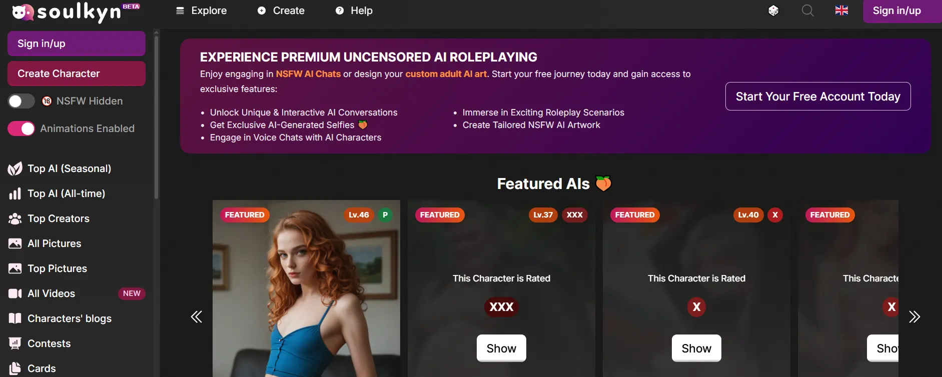 Soulkyn AI screenshot 2