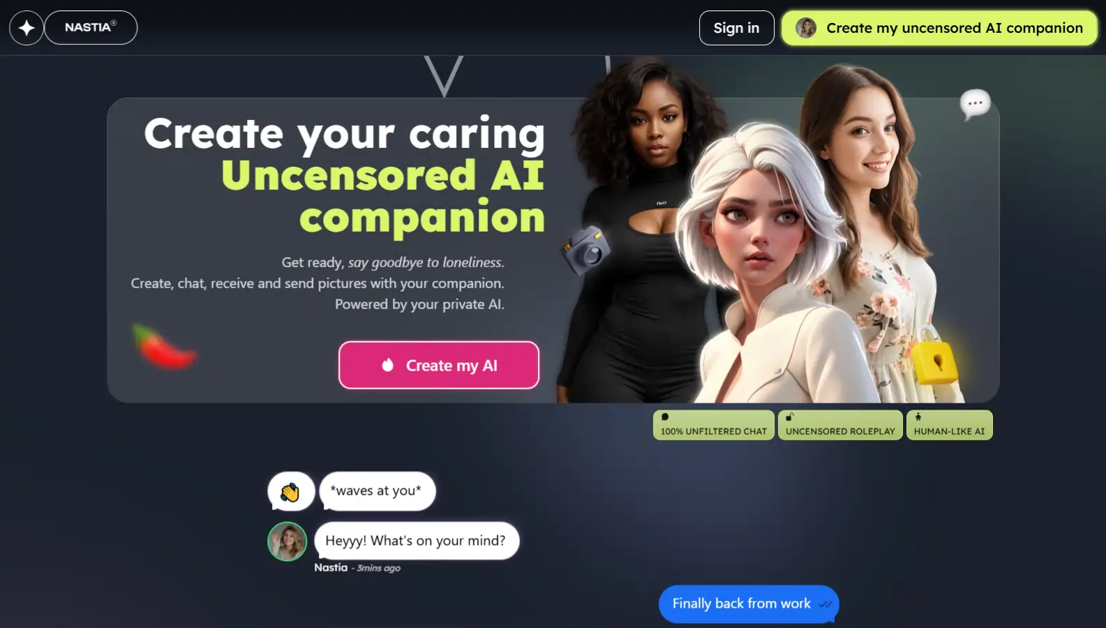 Nastia AI screenshot 1