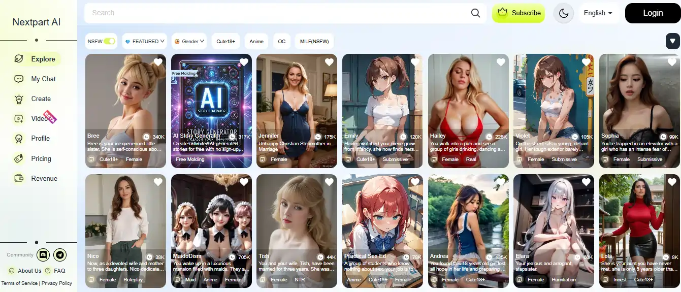 NextPart AI screenshot 1