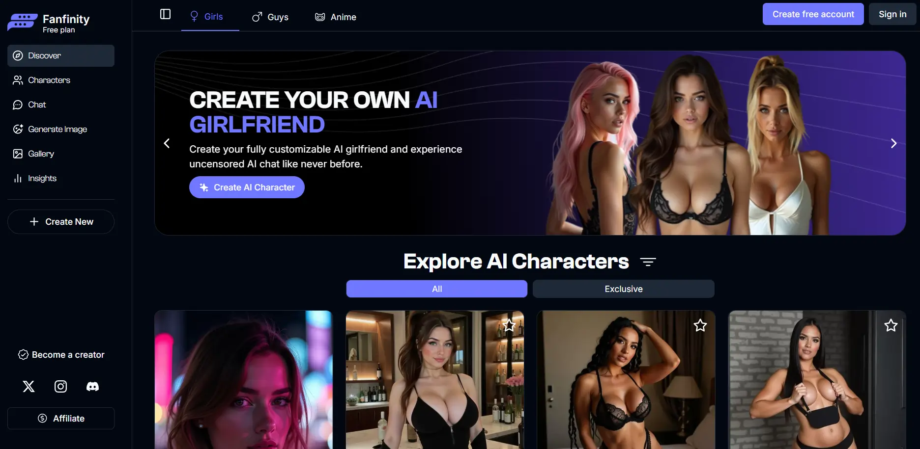 Fanfinity AI screenshot 3